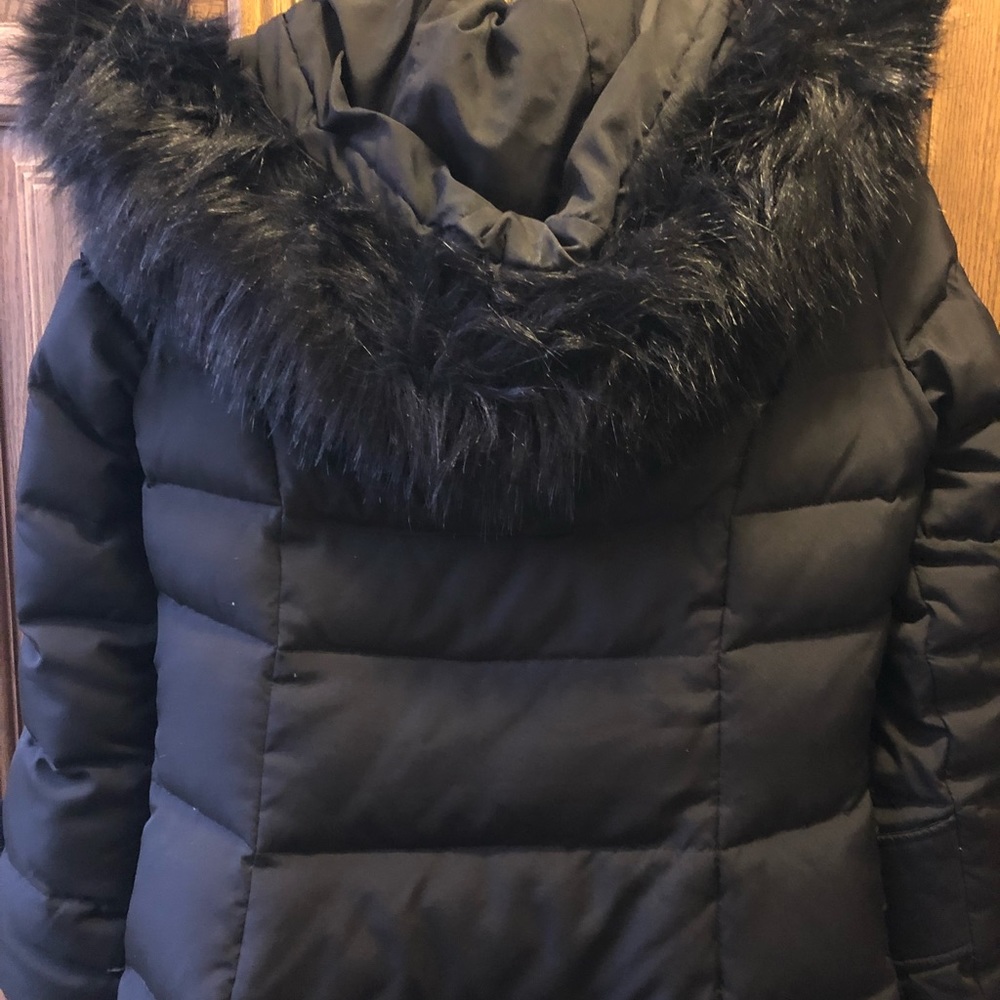 Calvin Klein parka with hood